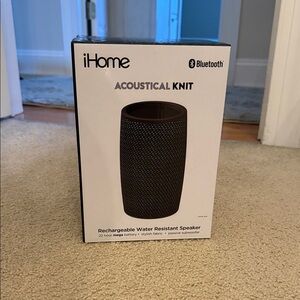 iHome Black Bluetooth Speaker
